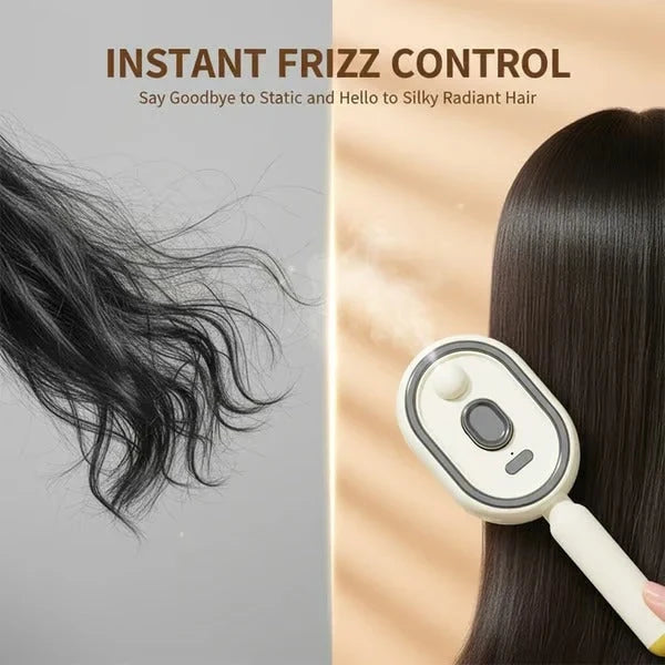 Electric Nano-Mist Air-Cushion Scalp Massage Hairbrush