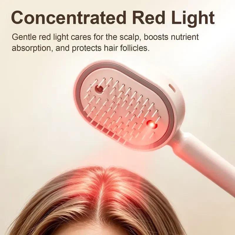 Electric Nano-Mist Air-Cushion Scalp Massage Hairbrush