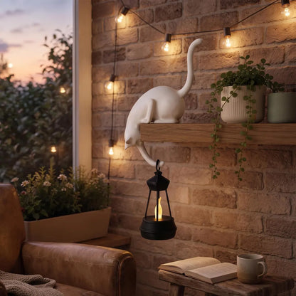 Space-Saving Cute Cat Hook Shelf Decor for Organized Storage