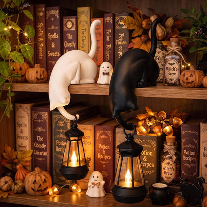 Space-Saving Cute Cat Hook Shelf Decor for Organized Storage