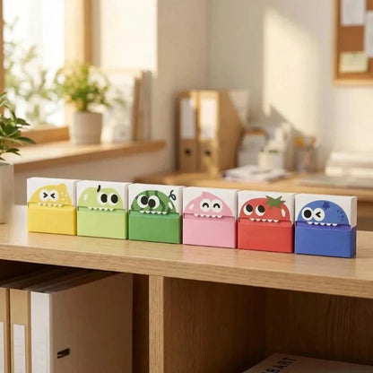 Transparent Pull-Out Sticky Notes, 12 Boxes with 960 Sheets Total
