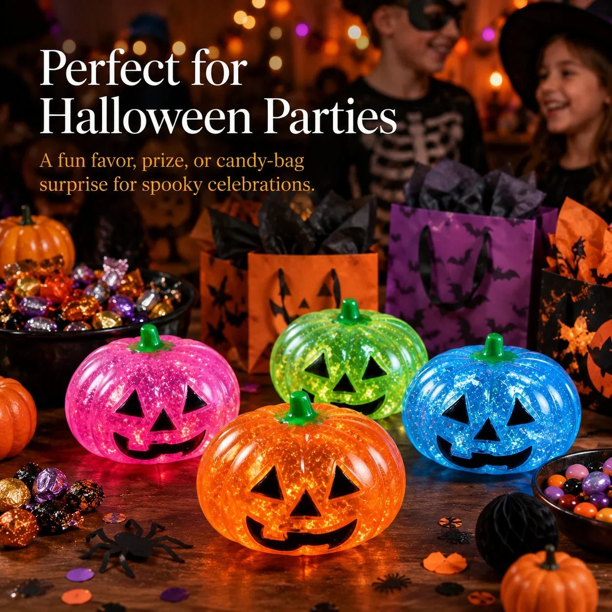 Hands-On Cute Pumpkin Squishy Toy for Creative Play