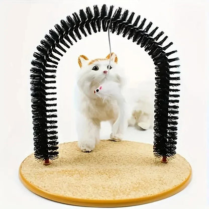 Hands-On Cat Arch Self-Cleaning Cat Massage Toy for Creative Play