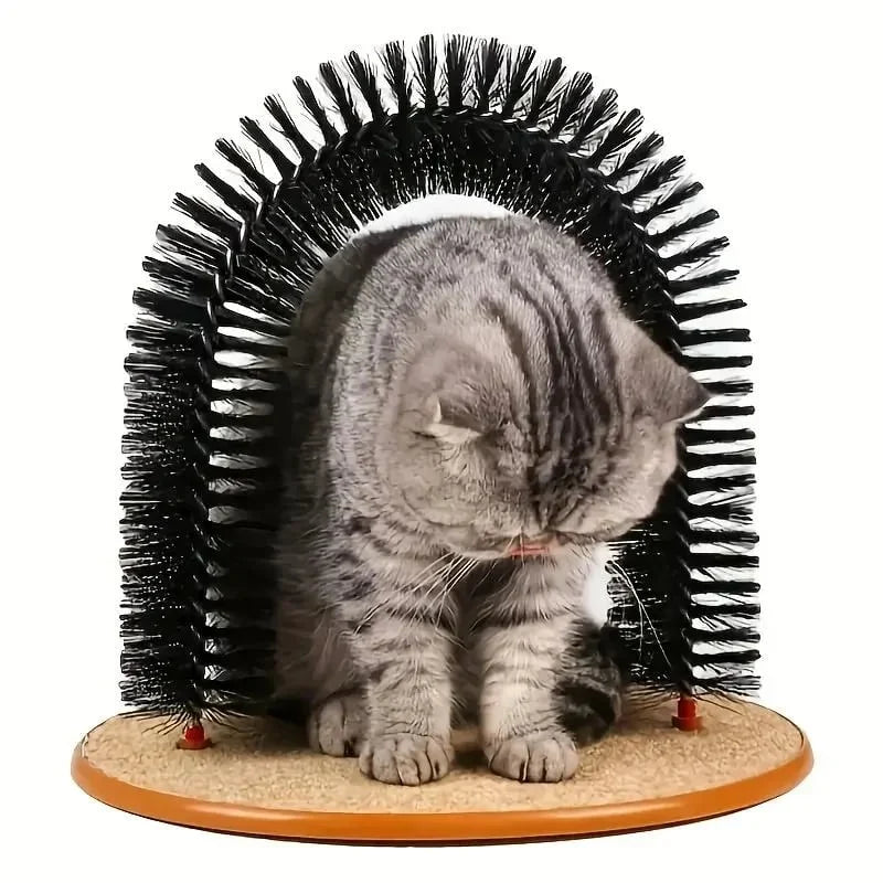 Hands-On Cat Arch Self-Cleaning Cat Massage Toy for Creative Play