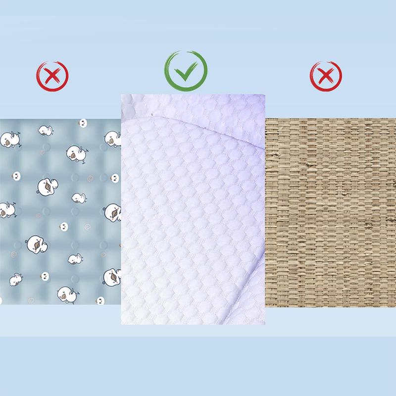 Pet-Friendly Ice Silk Pet Cooling Mat – Breathable Summer Cooling Bed