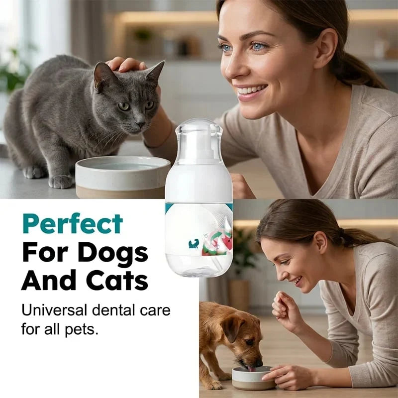 Vehicle-Ready No-Brush Pet Dental Care Liquid– Pet Dental Care Made