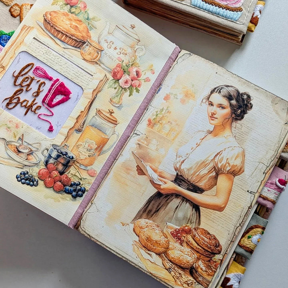 Hands-On Handcrafted Recipe Journal for Creative Play