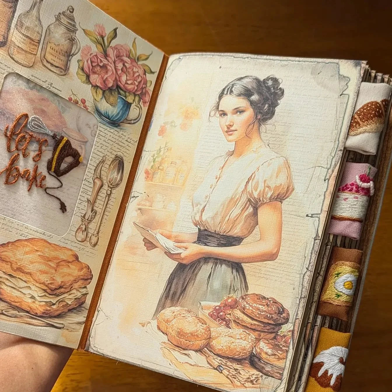 Hands-On Handcrafted Recipe Journal for Creative Play