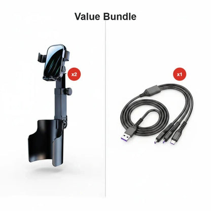 Vehicle-Ready Car Cup Holder Phone Mount – 360° adjustable, strong