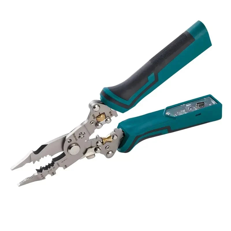 Vehicle-Ready 16 in 1 Wire Stripper Twister for Cutting and Pulling