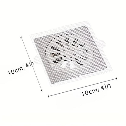 Task-Ready Disposable Drain Hair Catcher Mesh Stickers for Home Upkeep