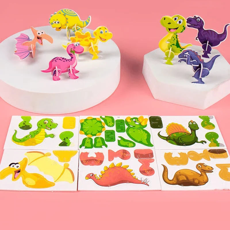 Hands-On DIY 3D Creative Insect Paper Jigsaw Puzzle, Screen
