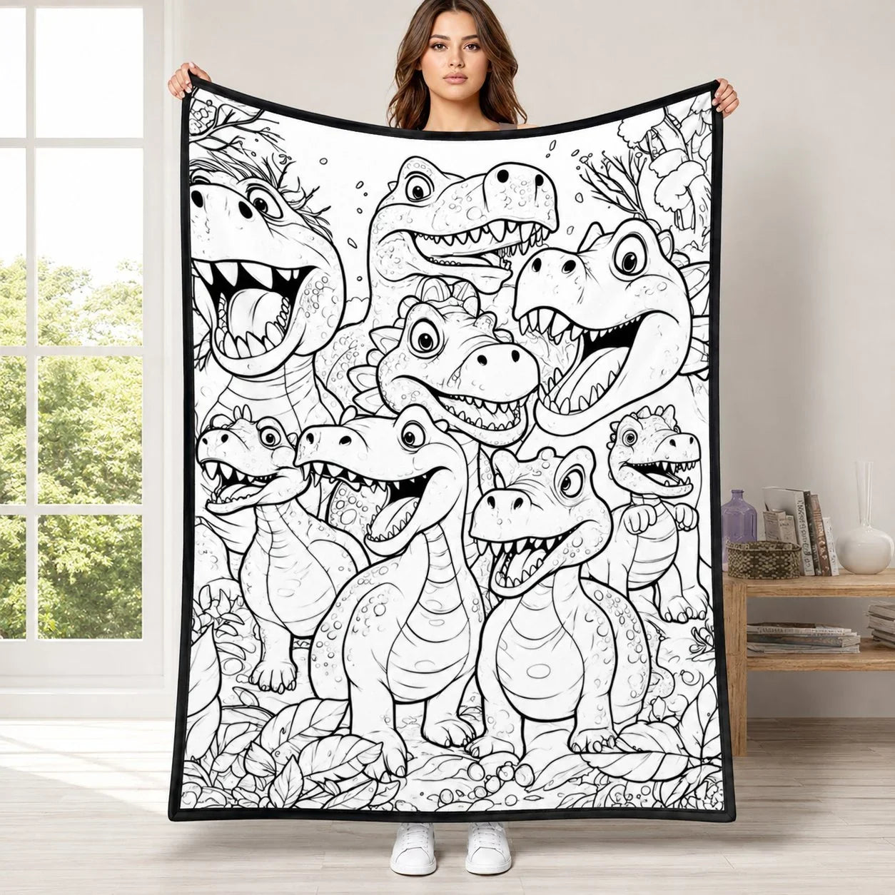 Purpose-Built DIY Doodle Blanket – Color, Create & Make It Uniquely