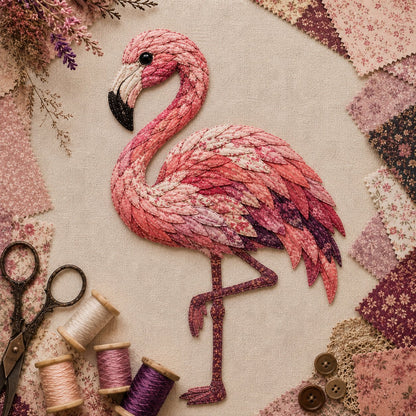 Hands-On Beginner Friendly 3D Patchwork Bird DIY Craft Kit – Create a