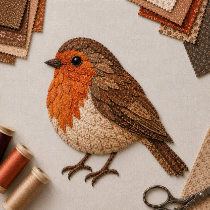 Hands-On Beginner Friendly 3D Patchwork Bird DIY Craft Kit – Create a