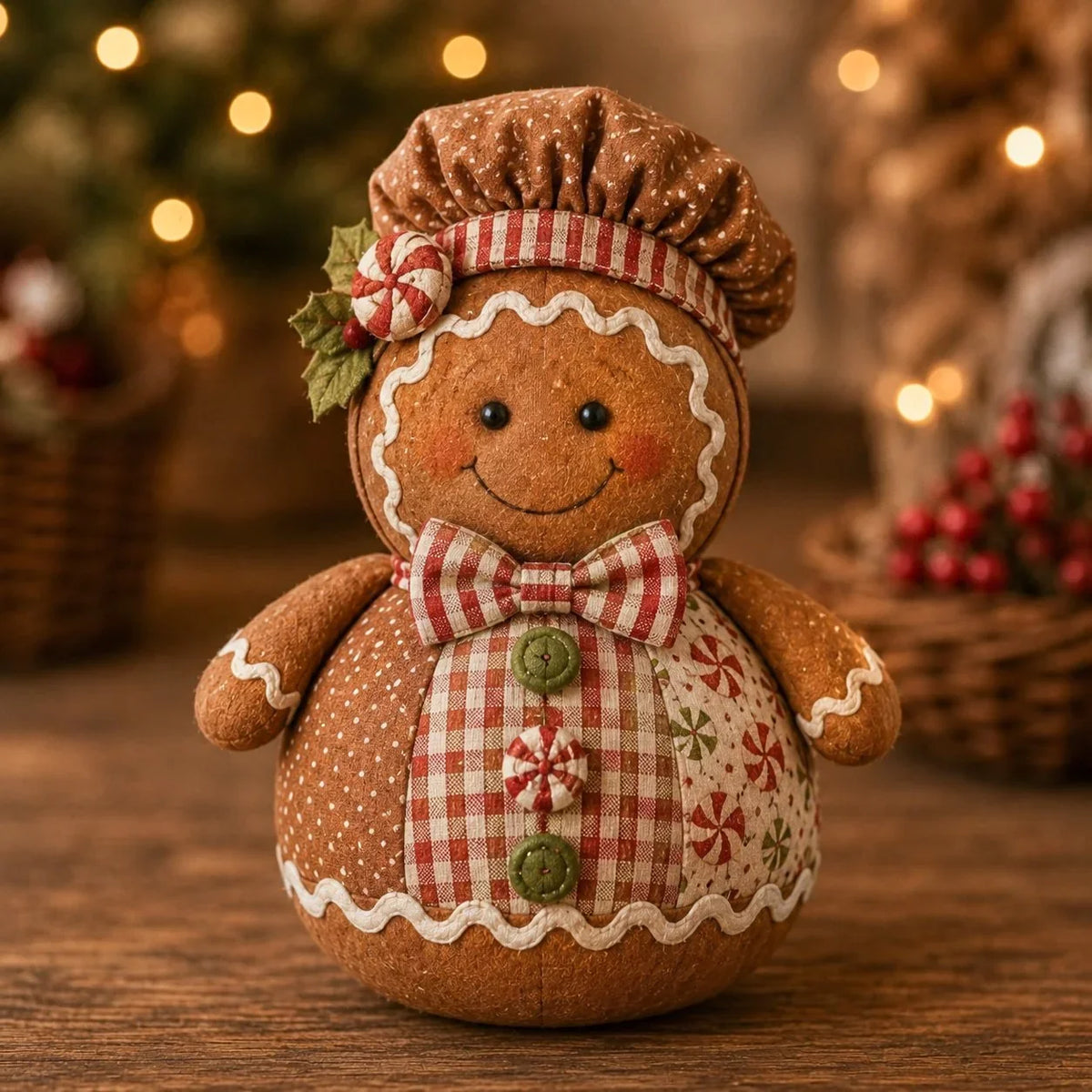 Hands-On DIY Patchwork Fabric Character Doll Kit for Creative Play