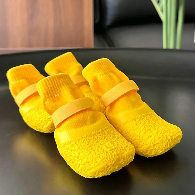 Pet-Friendly Waterproof Non-Slip Dog Boot Socks for Daily Pet Care