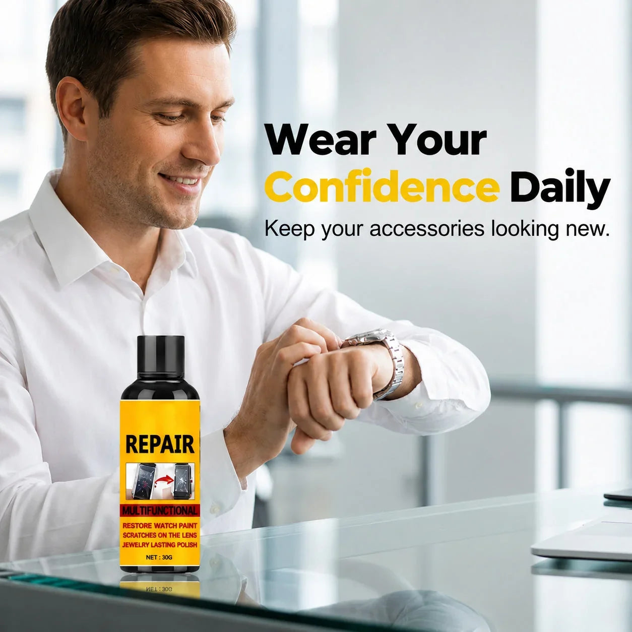 Vehicle-Ready Multifunctional Scratch Repair Polish – Works on All