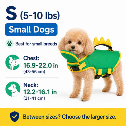 Pet-Friendly Summer Dog Life Vest for Swimming &