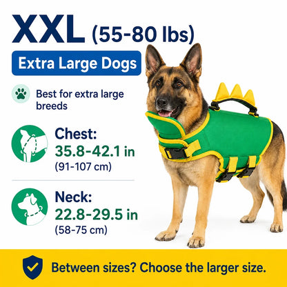 Pet-Friendly Summer Dog Life Vest for Swimming &