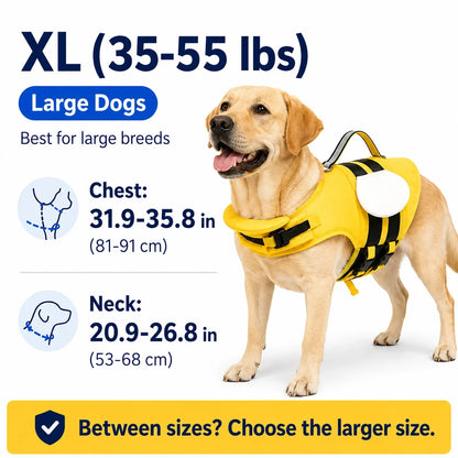 Pet-Friendly Summer Dog Life Vest for Swimming &