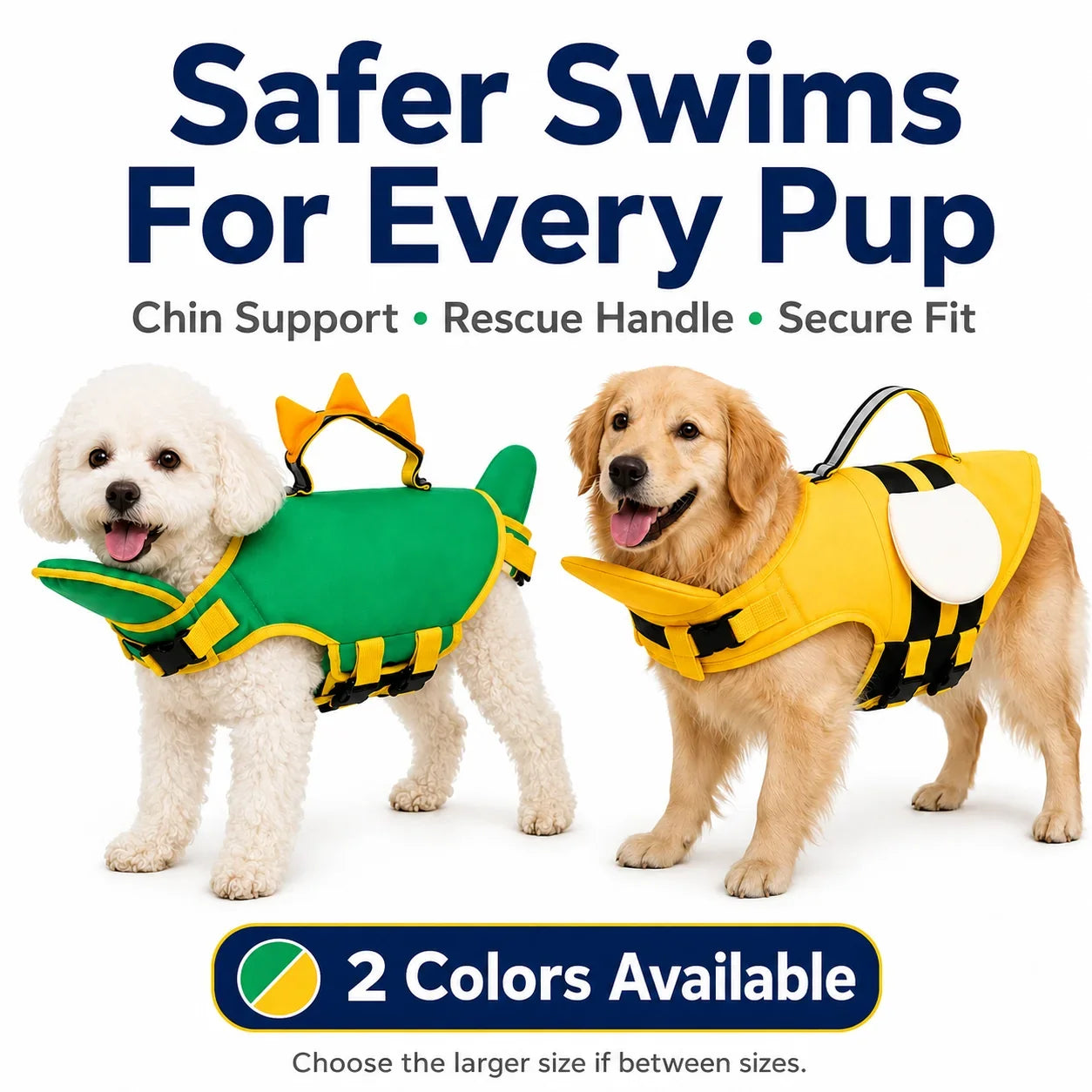 Pet-Friendly Summer Dog Life Vest for Swimming &