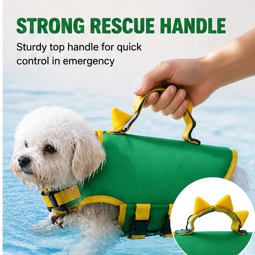 Pet-Friendly Summer Dog Life Vest for Swimming &