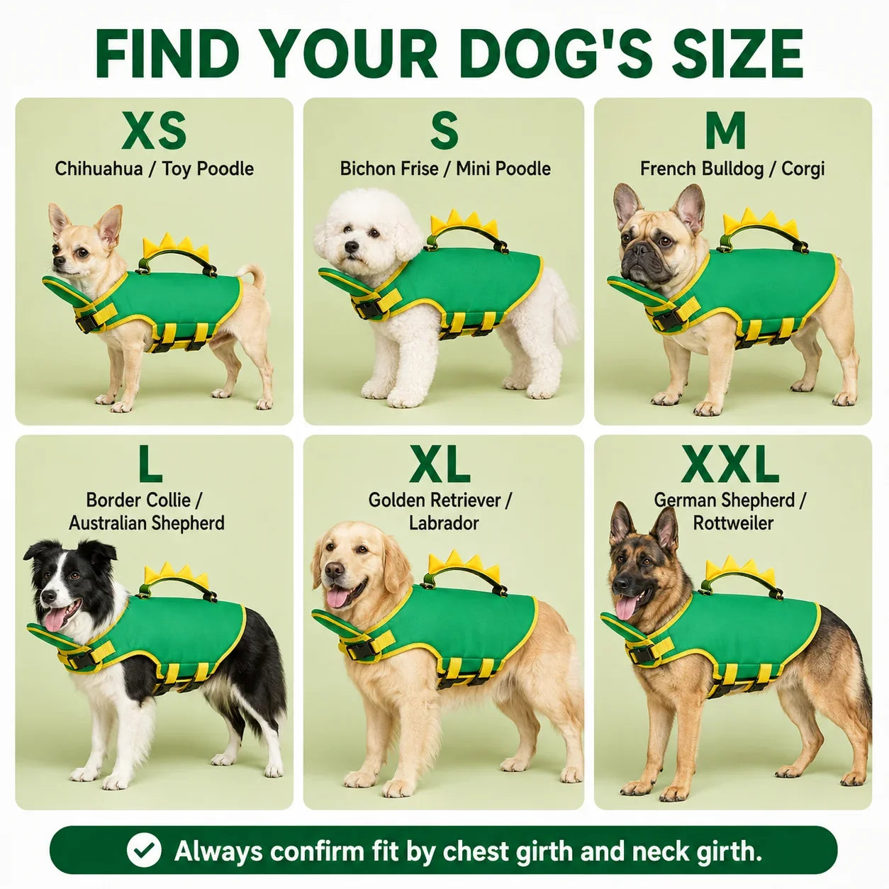 Pet-Friendly Summer Dog Life Vest for Swimming &