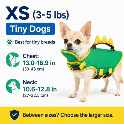 Pet-Friendly Summer Dog Life Vest for Swimming &