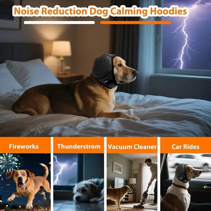 Comfort-Focused Dog Calming Hoodie Ear – Swim Cap for Everyday Wear