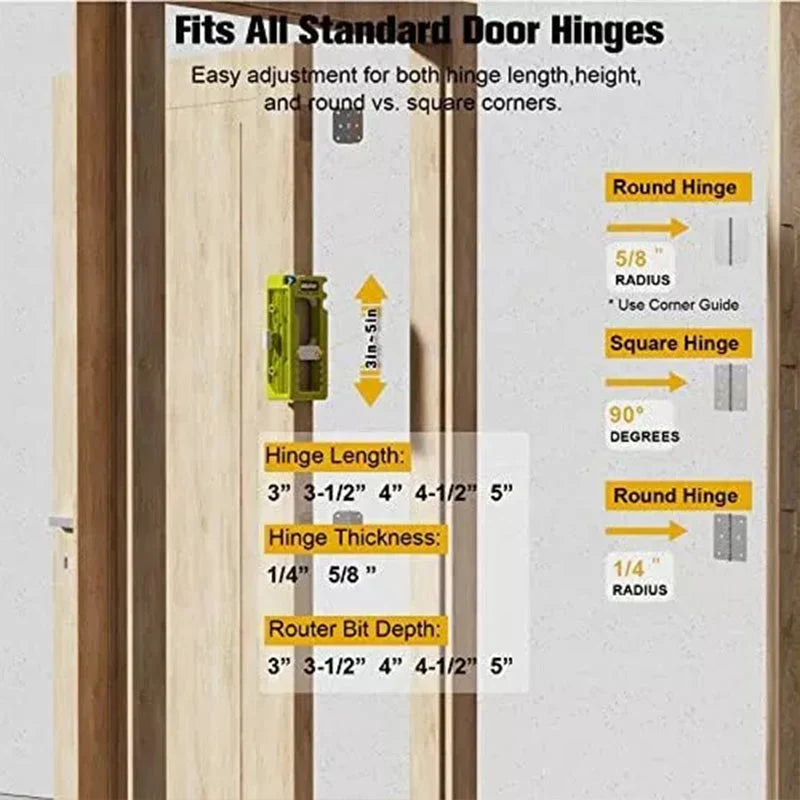 Hands-On Door Hinge Jig Kit for Creative Play
