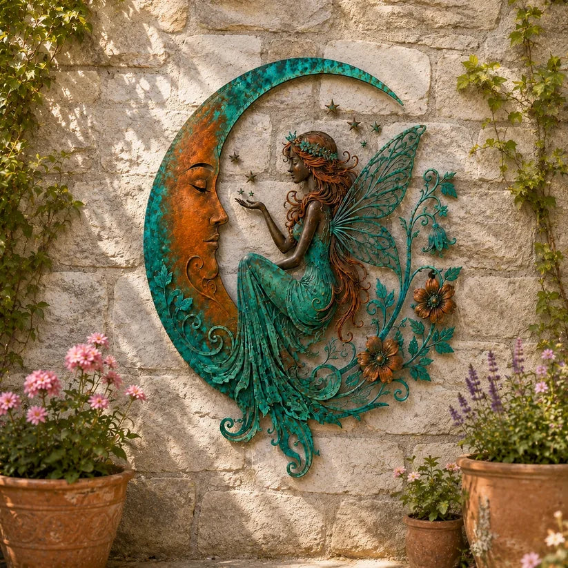 Purpose-Built Dragonfly Moon Wall Decor for Everyday Use