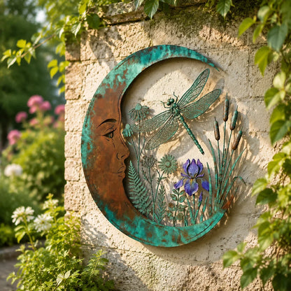 Purpose-Built Dragonfly Moon Wall Decor for Everyday Use