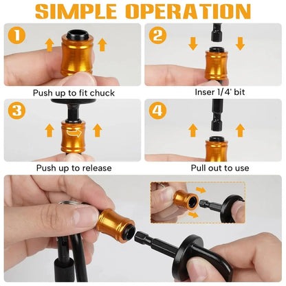 Vehicle-Ready HVAC Copper Pipe Swaging Tool Set – Drill Bit Expander