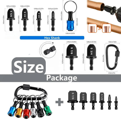 Vehicle-Ready HVAC Copper Pipe Swaging Tool Set – Drill Bit Expander