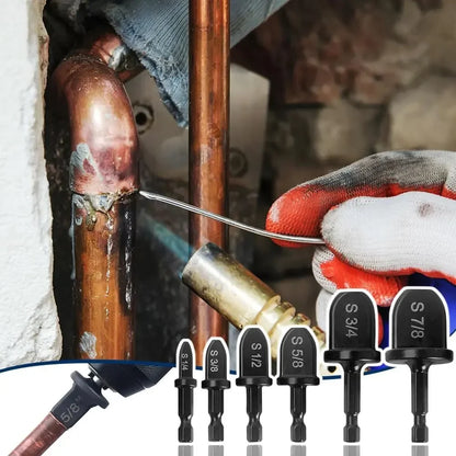 Vehicle-Ready HVAC Copper Pipe Swaging Tool Set – Drill Bit Expander