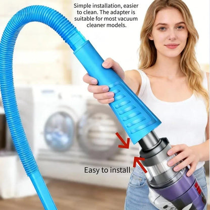 Flexible Brush Set for Clearing Lint from Dryer Vents
