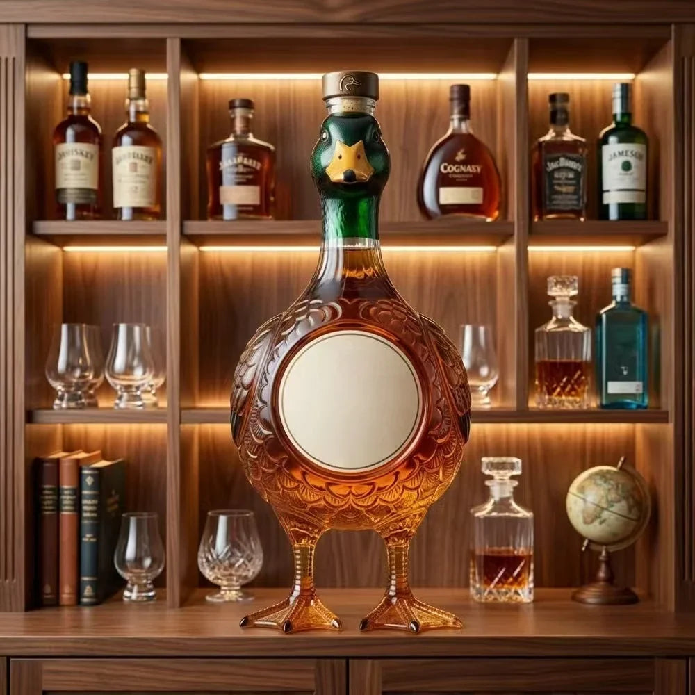3D Mallard Display Bottle Inspired by Waterfowl Heritage