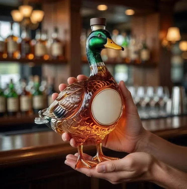 3D Mallard Display Bottle Inspired by Waterfowl Heritage