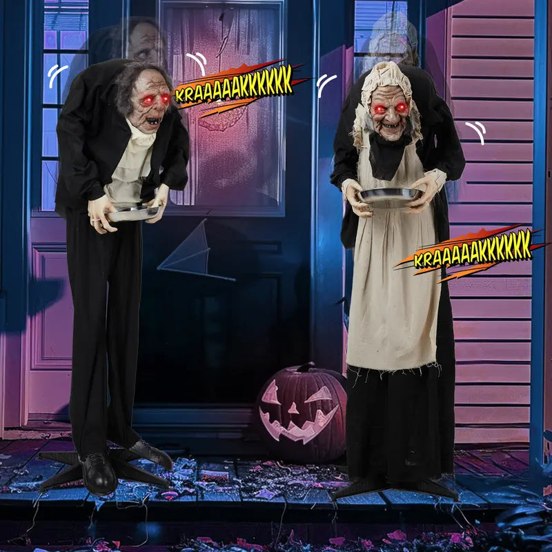 Animated Horror Figure for a Fright-Filled Halloween Display