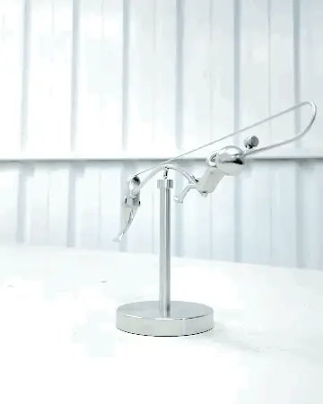Purpose-Built The Fisherman Balancing Sculpture for Everyday Use