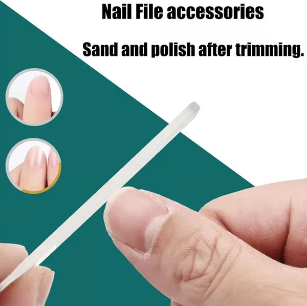 3-Piece Angled Eagle-Beak Stainless Steel Nail Clipper Set