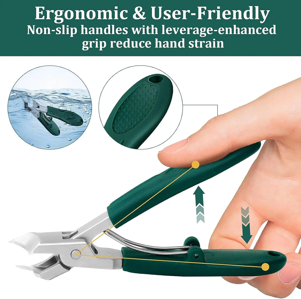 Purpose-Built 3 PCS Eagle-Beak – Toenail Clipper for Everyday Use