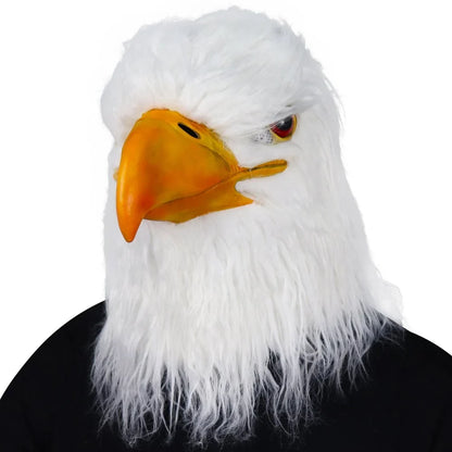 Realistic Eagle Latex Mask for Adult Halloween Costumes and Parties