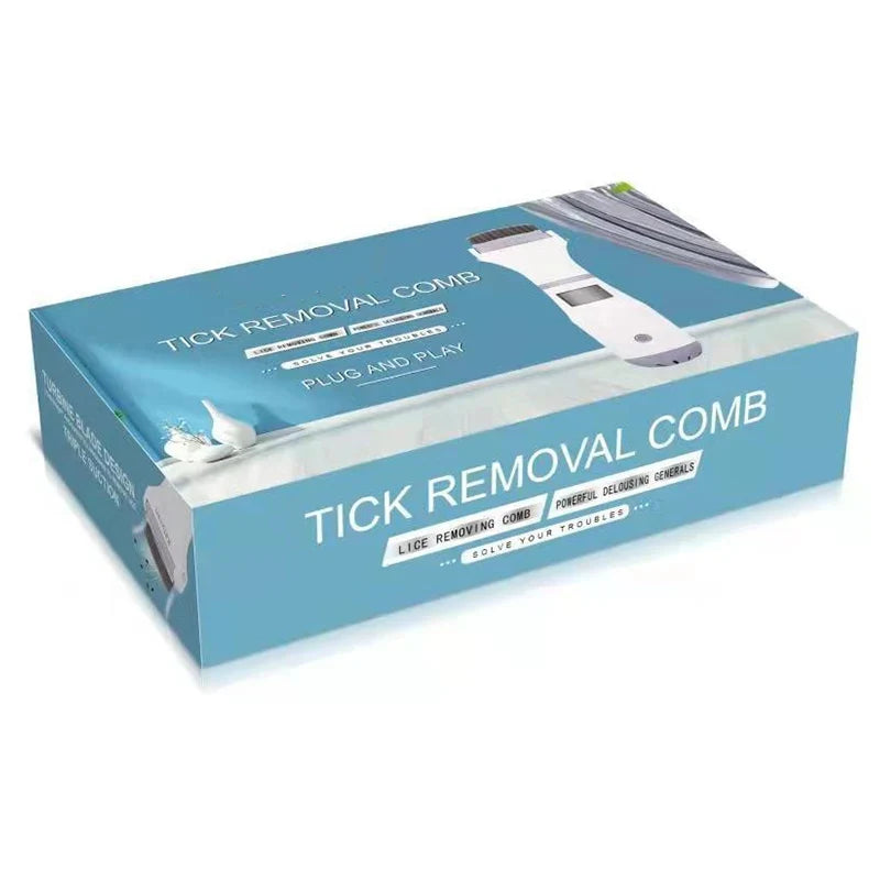 Easy-Care Hair flea comb, lice remover, cleaner for Routine Upkeep