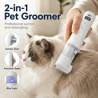 Pet-Friendly Electric Pet Flea Remover and Detangling