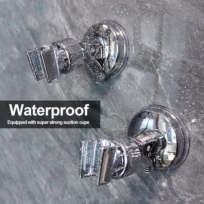 Purpose-Built Adjustable shower head holder - Detachable shower head