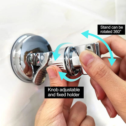 Purpose-Built Adjustable shower head holder - Detachable shower head