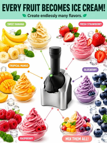Purpose-Built Fully Automatic Ice Cream Maker, Homemade Ice Cream at
