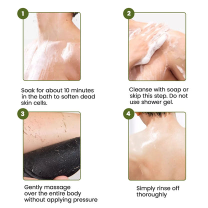 Purpose-Built Exfoliating Gloves – Instantly Remove Dead